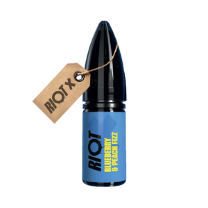 Blueberry & Peach Fizz Nic Salt E-Liquid by Riot X