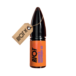 Orange & Raspberry Ice Nic Salt E-Liquid by Riot X