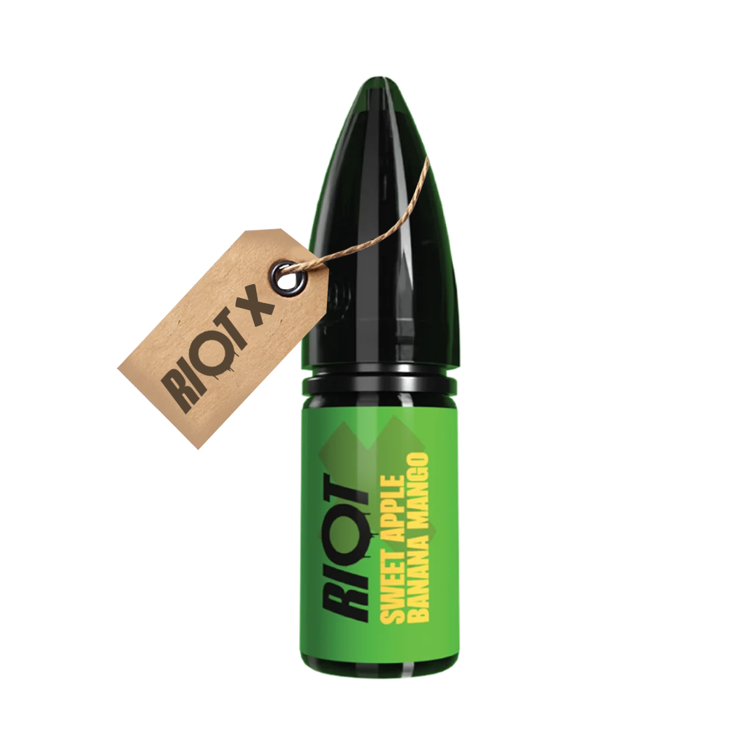 Sweet Apple Banana Mango Nic Salt E-Liquid by Riot X