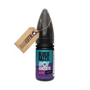 Blue Razz Citrus No Ice Nic Salt E-Liquid by Riot Bar EDTN