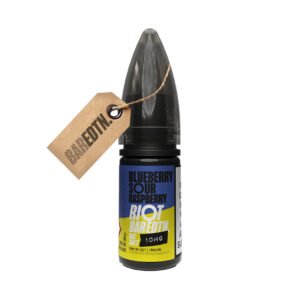 Blueberry Sour Raspberry Nic Salt E-Liquid by Riot Bar EDTN