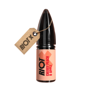 Cherry Peach & Apple Nic Salt E-Liquid by Riot X