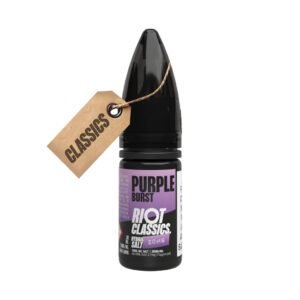 Purple Burst Nic Salt E-Liquid by Riot Squad