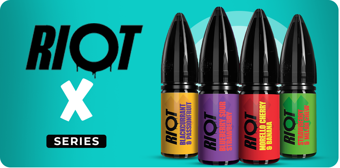 Riot X Nic Salt E-Liquids